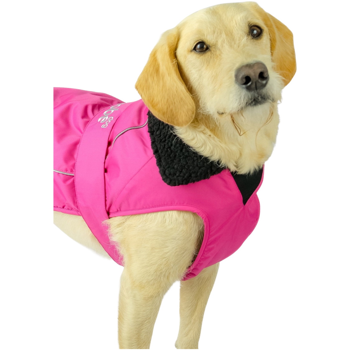 2026 Dryrobe Dog Coat V3DRDC - Pink / Black
